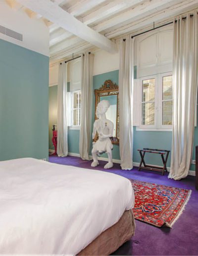 chambre d'hote bordeaux - la suite violette