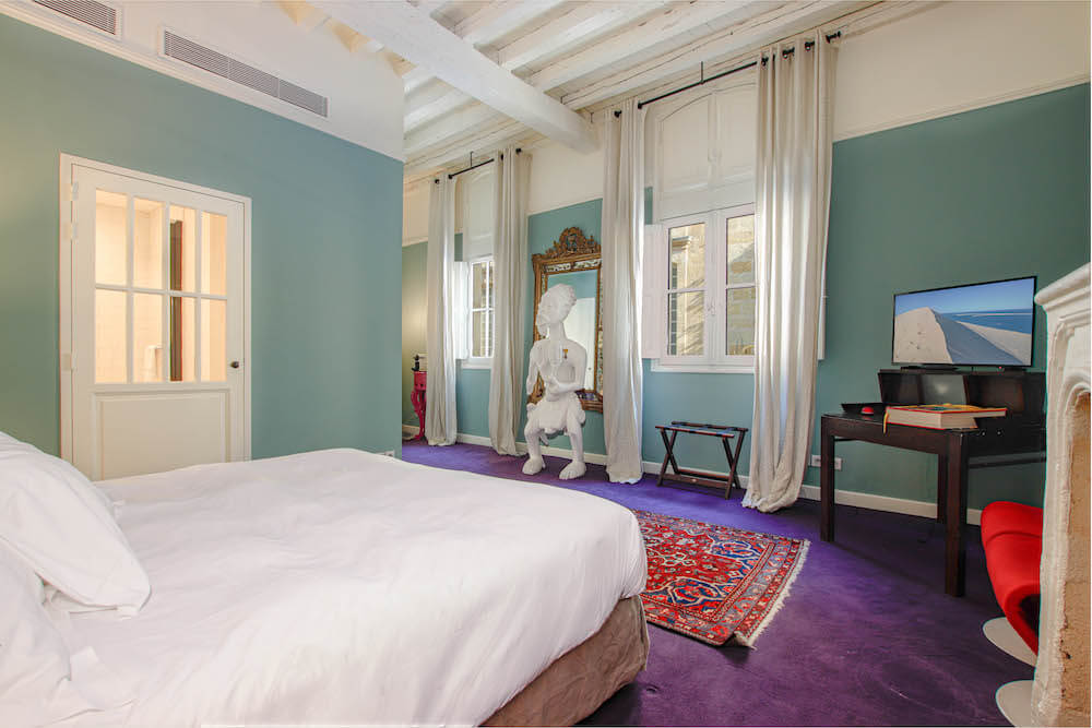 chambre d'hote bordeaux - la suite violette